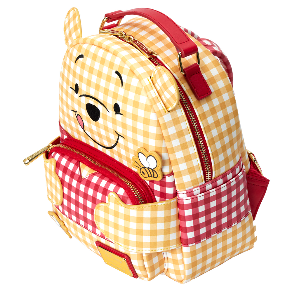 Loungefly: Disney Winnie The Pooh Gingham Mini Backpack (ONLINE ORDER ONLY)