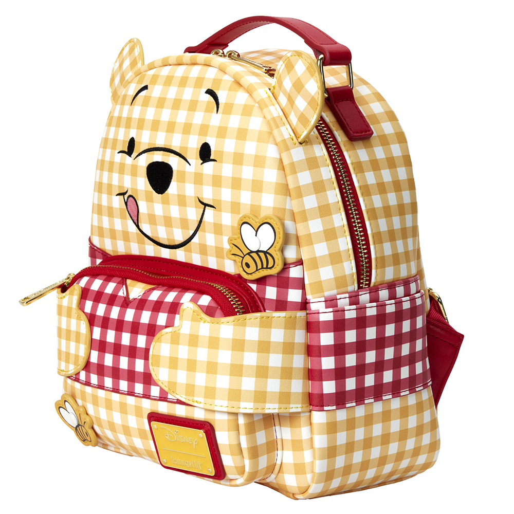 Loungefly: Disney Winnie The Pooh Gingham Mini Backpack (ONLINE ORDER ONLY)