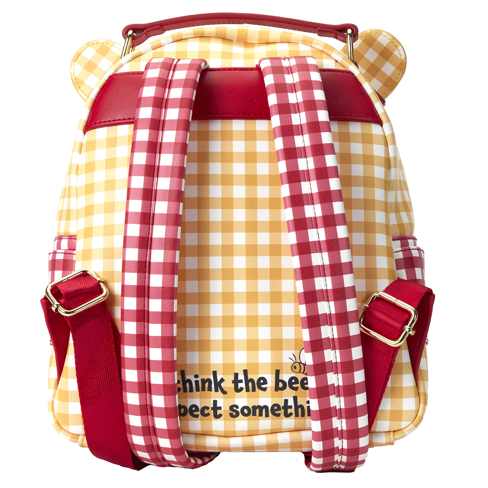 Loungefly: Disney Winnie The Pooh Gingham Mini Backpack (ONLINE ORDER ONLY)
