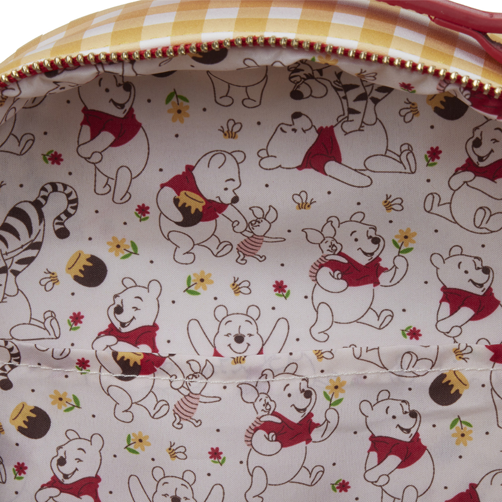 Loungefly: Disney Winnie The Pooh Gingham Mini Backpack (ONLINE ORDER ONLY)