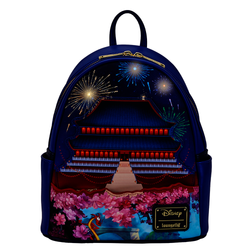 Loungefly: Disney Mulan Castle Light Up Mini Backpack (ONLINE ORDER ONLY)
