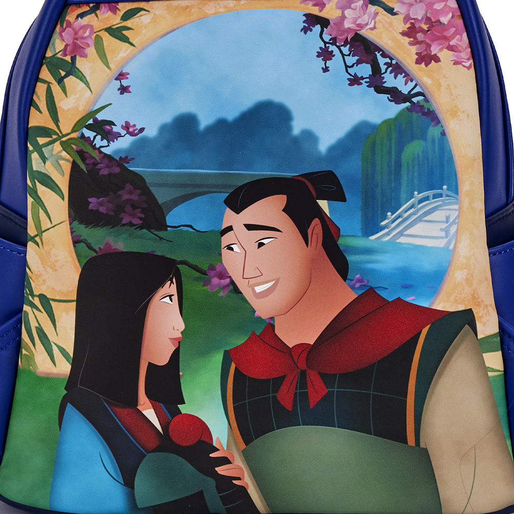 Loungefly: Disney Mulan Castle Light Up Mini Backpack (ONLINE ORDER ONLY)