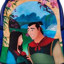 Loungefly: Disney Mulan Castle Light Up Mini Backpack (ONLINE ORDER ONLY)