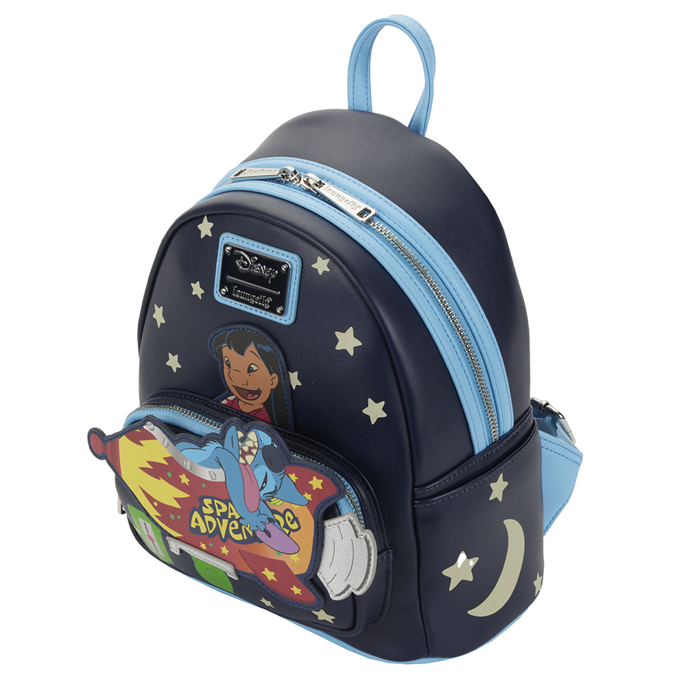 Loungefly: Disney Lilo And Stitch Space Adventure Mini Backpack (ONLINE ORDER ONLY)