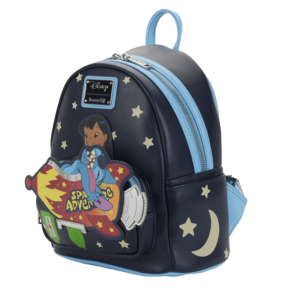 Loungefly: Disney Lilo And Stitch Space Adventure Mini Backpack (ONLINE ORDER ONLY)