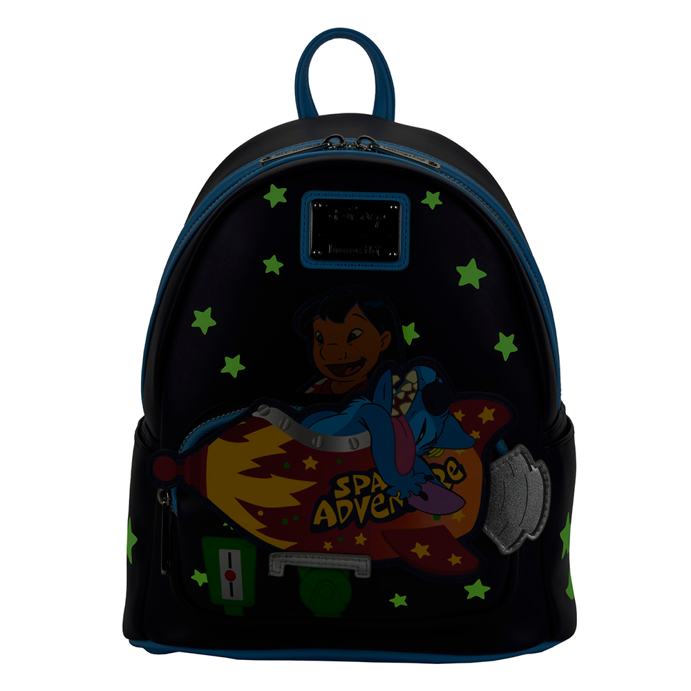 Loungefly: Disney Lilo And Stitch Space Adventure Mini Backpack (ONLINE ORDER ONLY)