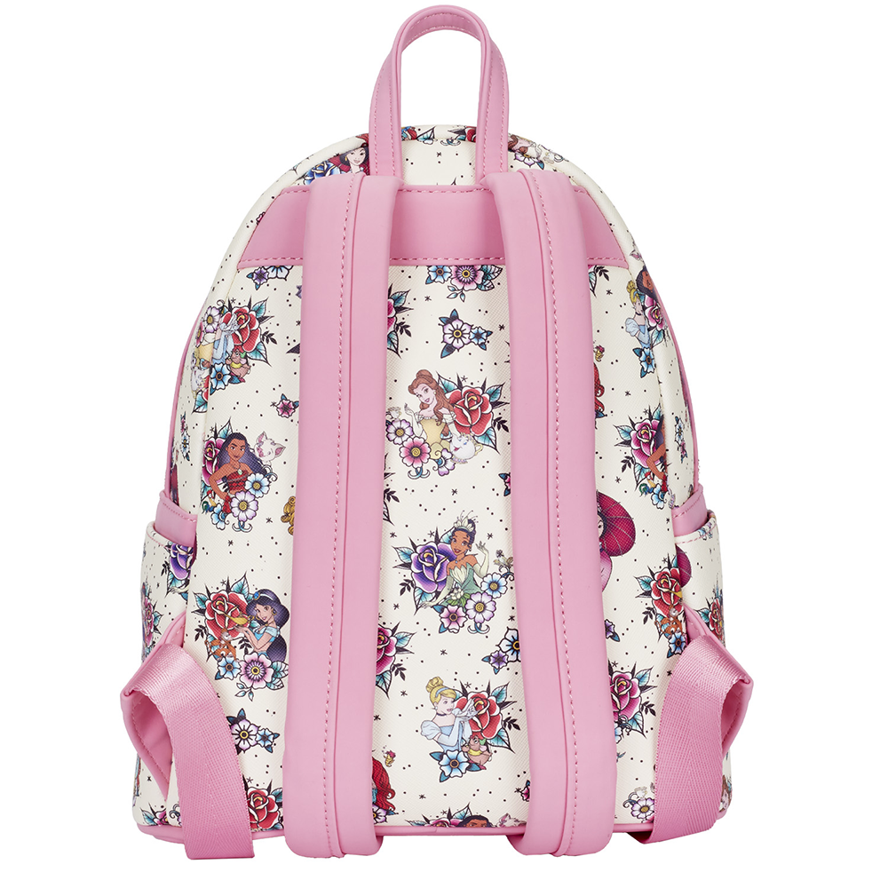 Loungefly: Disney Princess Tattoo Aop Mini Backpack (ONLINE ORDER ONLY)
