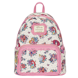 Loungefly: Disney Princess Tattoo Aop Mini Backpack (ONLINE ORDER ONLY)