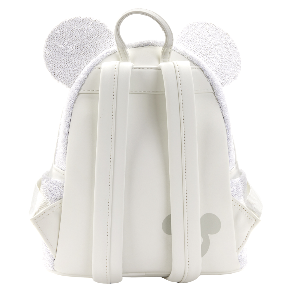 Loungefly: Disney - Minnie Sequin Wedding Mini Backpack (ONLINE ORDER ONLY)