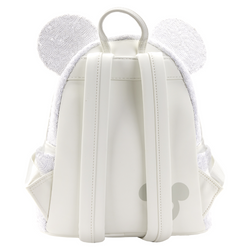Loungefly: Disney - Minnie Sequin Wedding Mini Backpack (ONLINE ORDER ONLY)