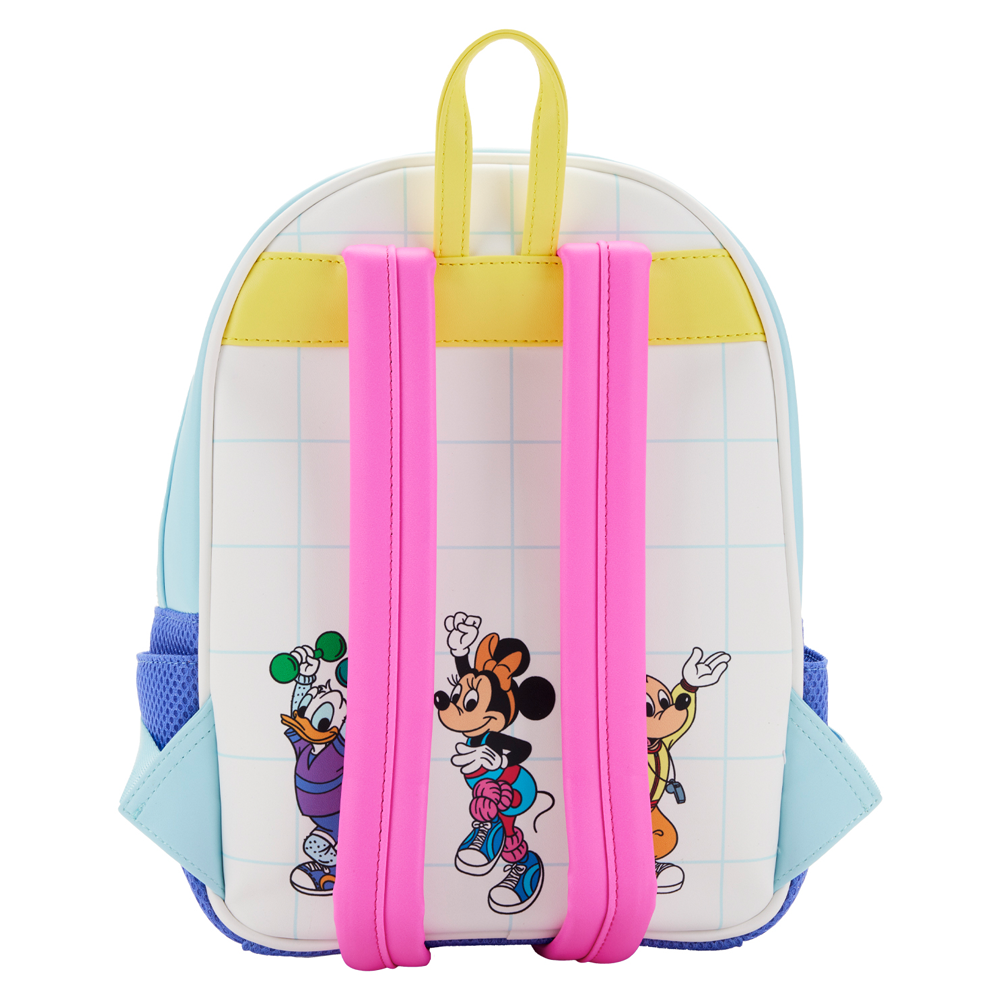 Loungefly: Disney - Mousercise Mini Backpack (ONLINE ORDER ONLY)
