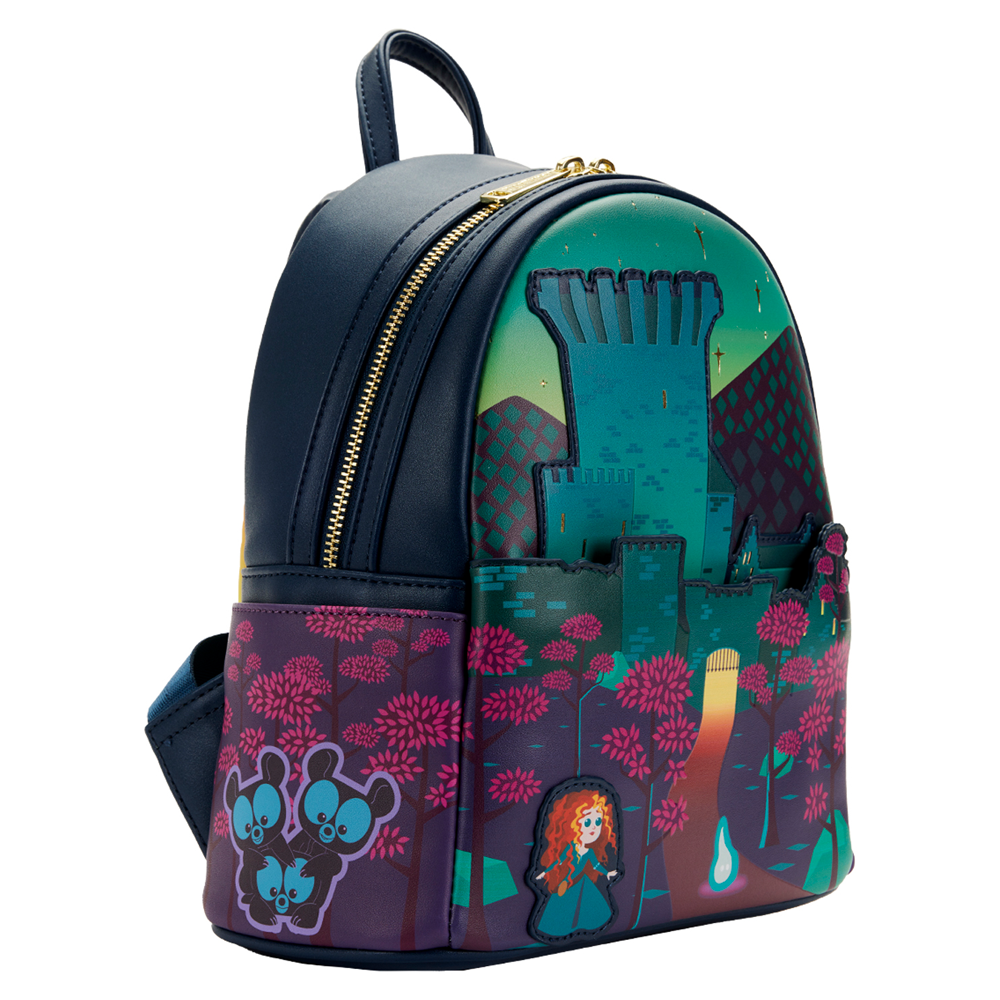Loungefly: Disney - Brave Princess Castle Series Mini Backpack (ONLINE ORDER ONLY)