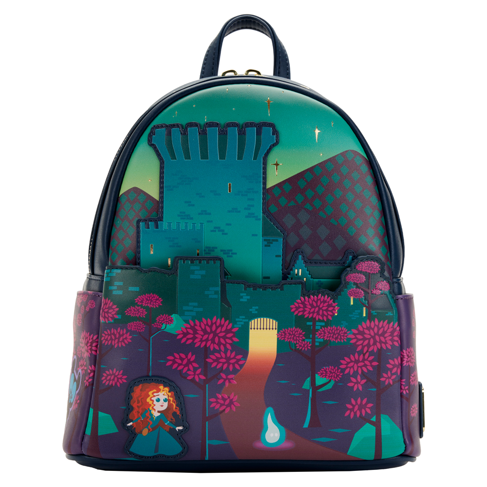 Loungefly: Disney - Brave Princess Castle Series Mini Backpack (ONLINE ORDER ONLY)