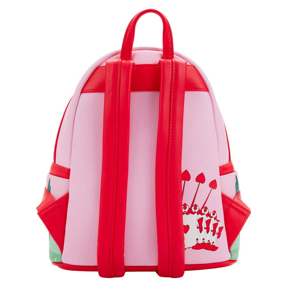 Loungefly: Disney Alice in Wonderland - Painting The Roses Red Mini Backpack (ONLINE ORDER ONLY)