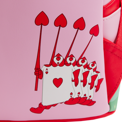 Loungefly: Disney Alice in Wonderland - Painting The Roses Red Mini Backpack (ONLINE ORDER ONLY)