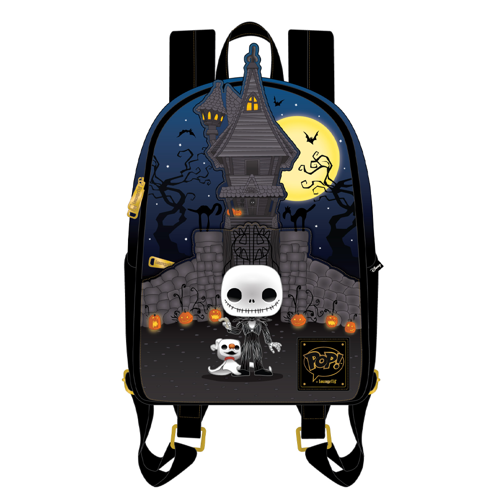 Loungefly: Disney: NBC - Jack Skellington House Mini Backpack (ONLINE ORDER ONLY)