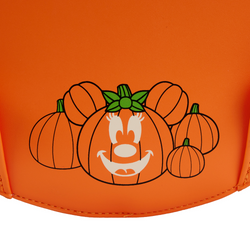 Loungefly: Disney - Glow Face Minnie Pumpkin Mini Backpack (ONLINE ORDER ONLY)