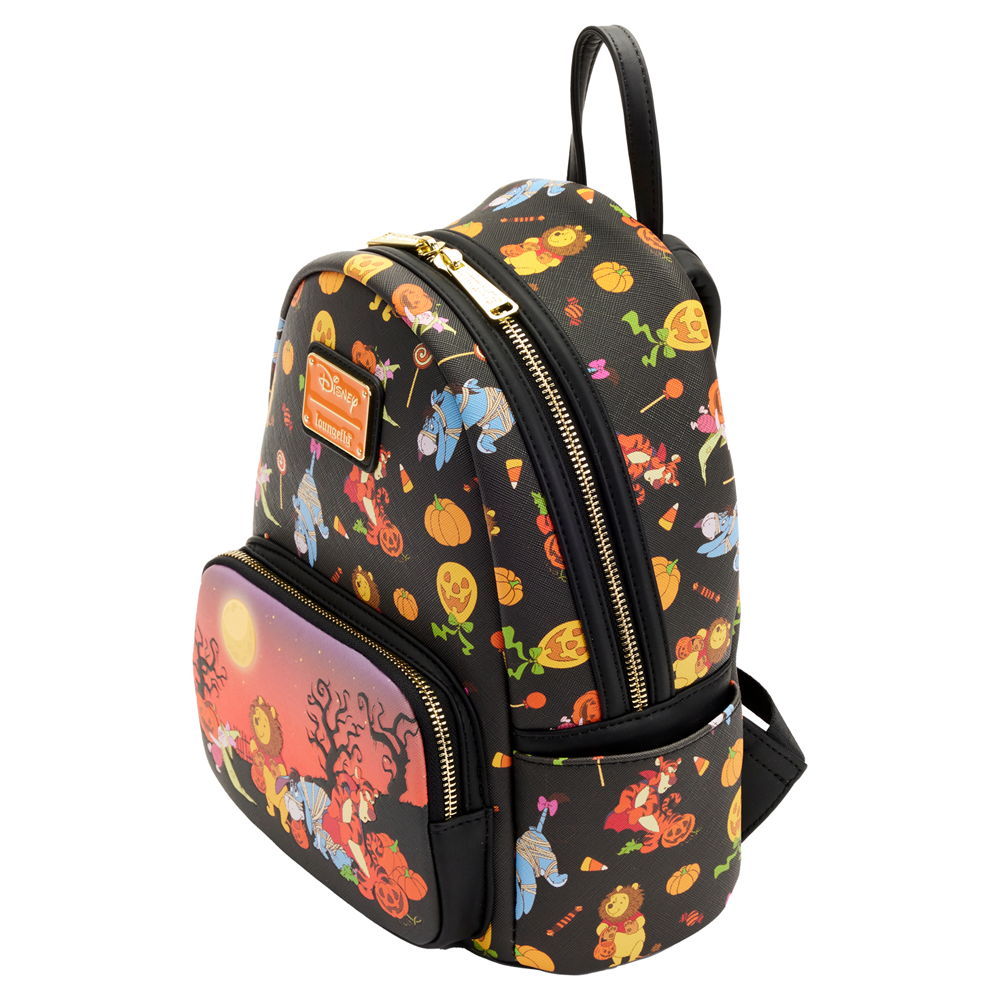 Loungefly: Disney - Winnie The Pooh Halloween Group Mini Backpack (ONLINE ORDER ONLY)