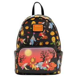 Loungefly: Disney - Winnie The Pooh Halloween Group Mini Backpack (ONLINE ORDER ONLY)
