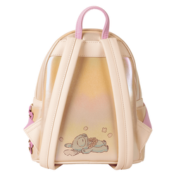 Loungefly Stitch & Angel Cherry Blossom Heart Mini Backpack (Online Order Only)