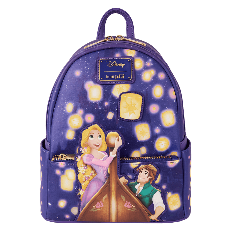 Loungefly Disney Tangled Rapunzel & Flynn Rider Lantern Light Up Mini Backpack (Online Order Only)