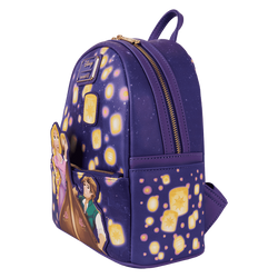Loungefly Disney Tangled Rapunzel & Flynn Rider Lantern Light Up Mini Backpack (Online Order Only)