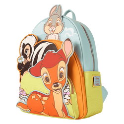 Loungefly Disney Bambi & Friends Triple Pocket Mini Backpack (Online Order Only)