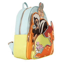 Loungefly Disney Bambi & Friends Triple Pocket Mini Backpack (Online Order Only)