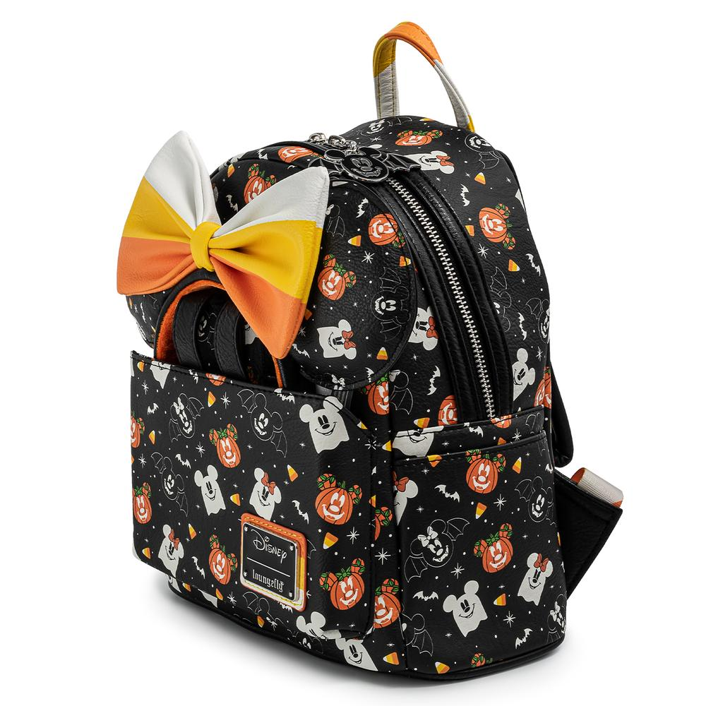 Loungefly: Disney Mickey and Minnie Candy Corn Mini Backpack and Headband Set (ONLINE ORDER ONLY)