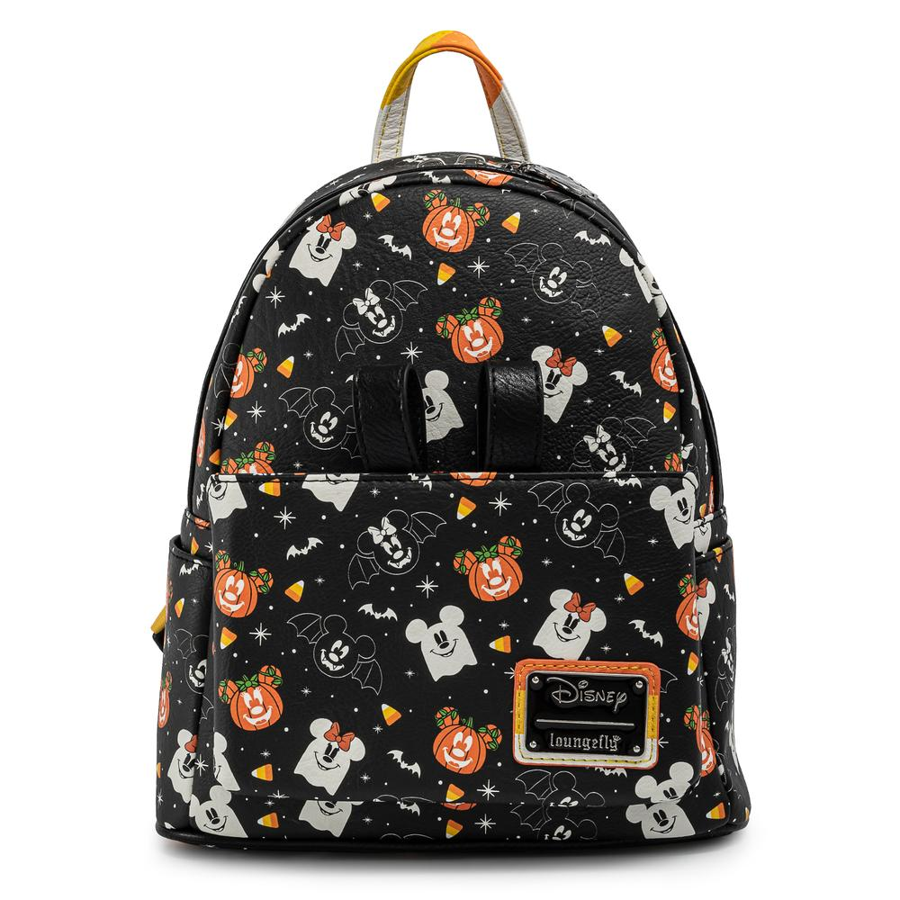 Loungefly: Disney Mickey and Minnie Candy Corn Mini Backpack and Headband Set (ONLINE ORDER ONLY)