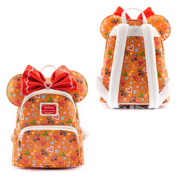 Loungefly: Disney Ginger Bread Micky and Minnie Mini Backpack and Headband Set (ONLINE ORDER ONLY)