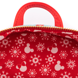Loungefly: Disney - Minnie and Mickey Snowman Mini Backpack and Headband Set (ONLINE ORDER ONLY)