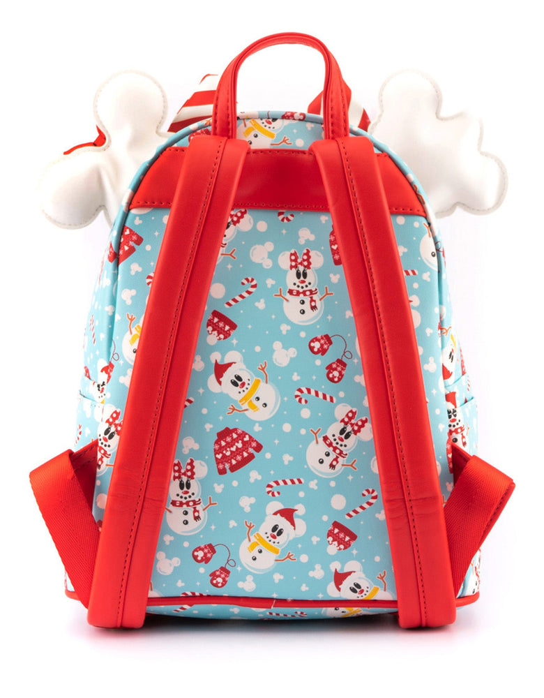 Loungefly: Disney - Minnie and Mickey Snowman Mini Backpack and Headband Set (ONLINE ORDER ONLY)