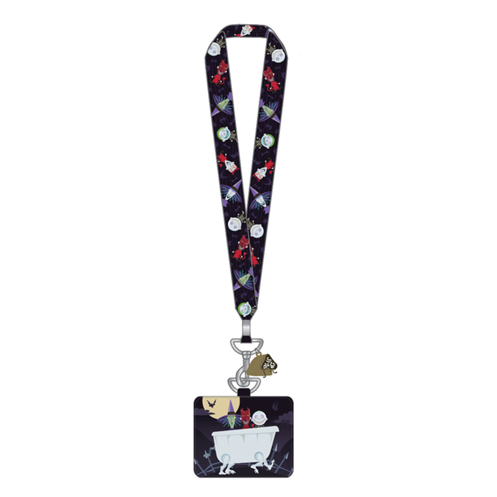 Loungefly: Disney - NBC Lock Shock And Barrel Tub Lanyard with Cardholder (ONLINE ORDER ONLY)