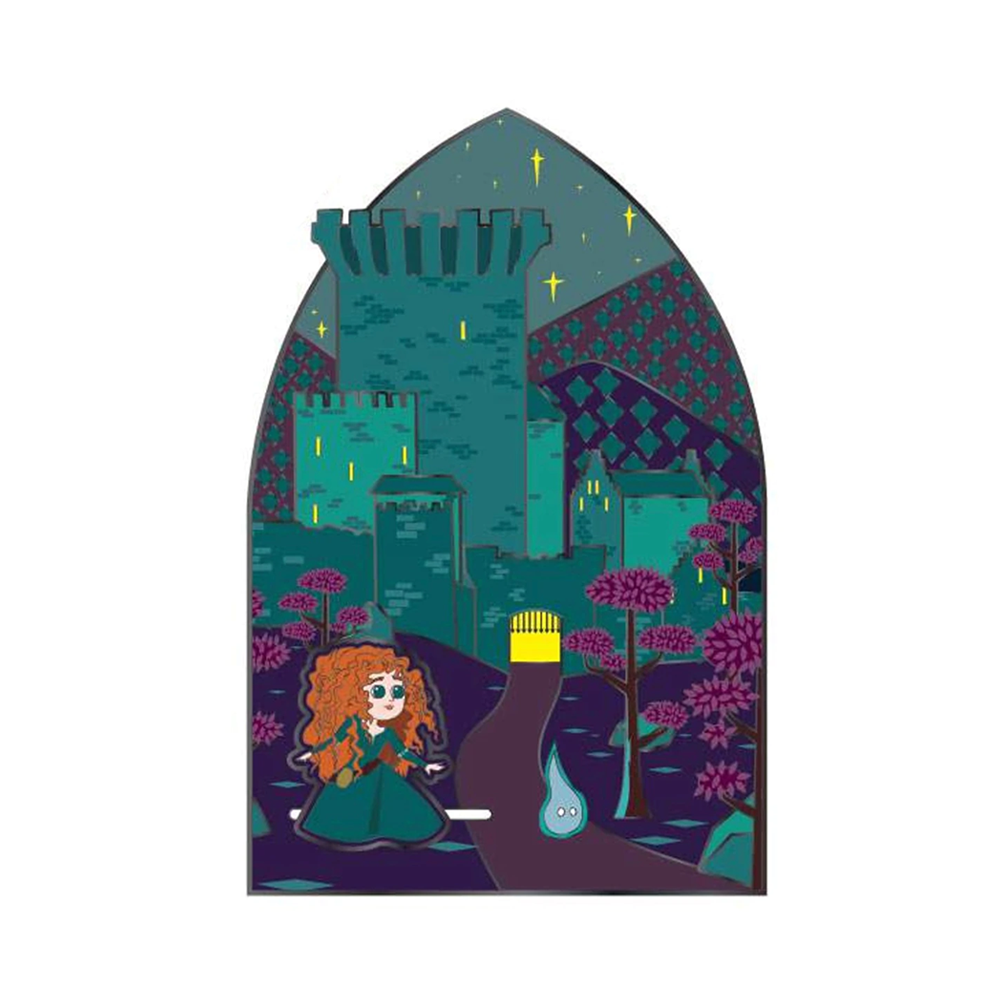 Loungefly: Pixar Brave Castle 3" Collector Box Pin (ONLINE ORDER ONLY)