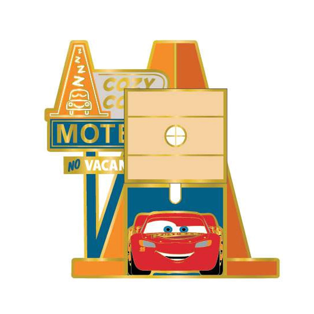 Loungefly: Pixar Cars Cozy Cone 3" Collector Box Pin (ONLINE ORDER ONLY)