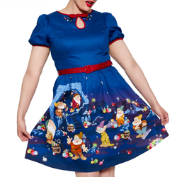 Stitch Shoppe by Loungefly: Disney Snow White - Mining Dwarfs "Lauren" Dress (ONLINE ORDER ONLY)