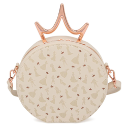 Loungefly: Disney Ultimate Princess Metal Crown Crossbody Bag (ONLINE ORDER ONLY)