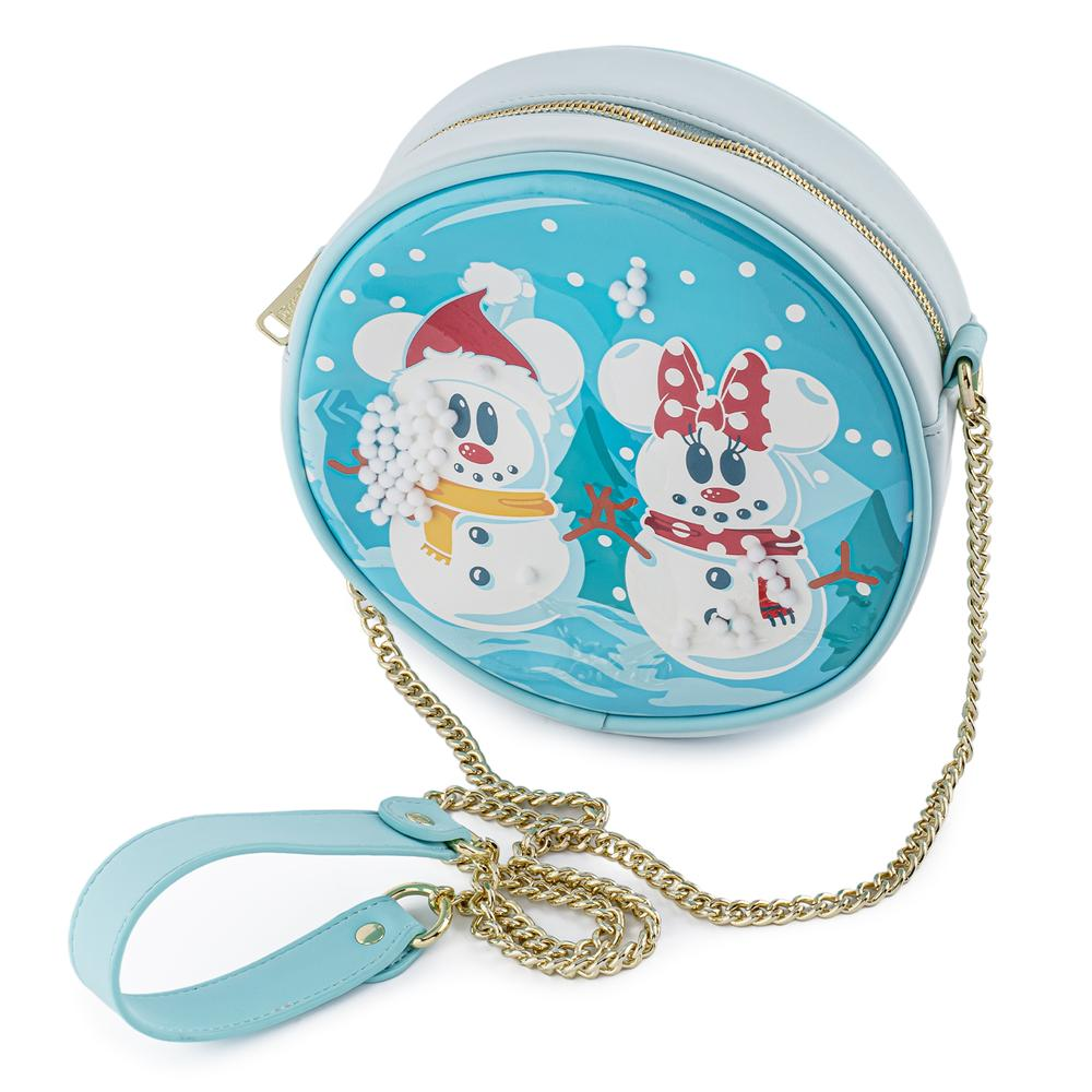 Loungefly: Disney - Mickey and Minnie Mouse Snow Globe Crossbody Bag (ONLINE ORDER ONLY)