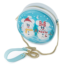 Loungefly: Disney - Mickey and Minnie Mouse Snow Globe Crossbody Bag (ONLINE ORDER ONLY)