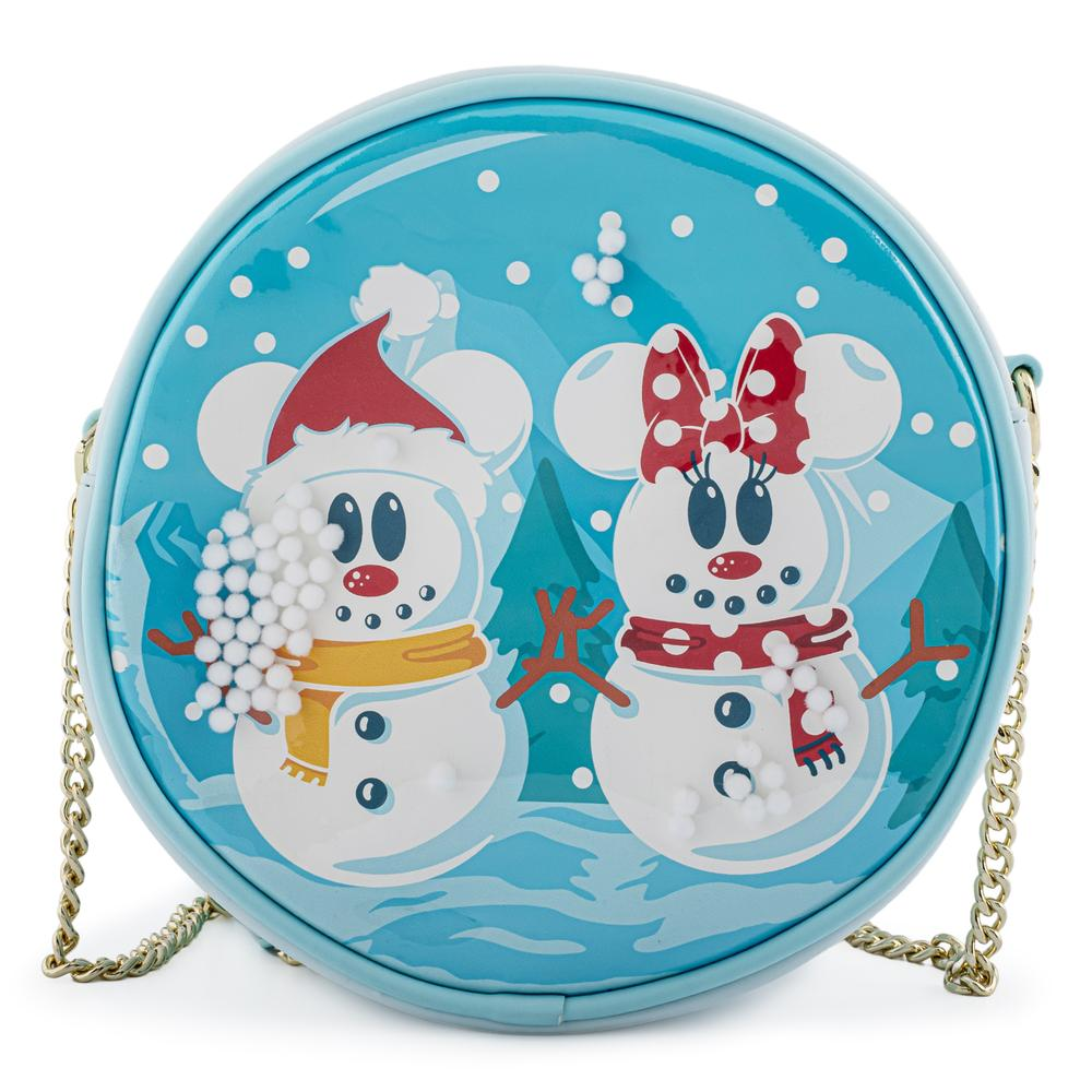 Loungefly: Disney - Mickey and Minnie Mouse Snow Globe Crossbody Bag (ONLINE ORDER ONLY)