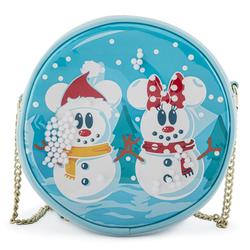 Loungefly: Disney - Mickey and Minnie Mouse Snow Globe Crossbody Bag (ONLINE ORDER ONLY)