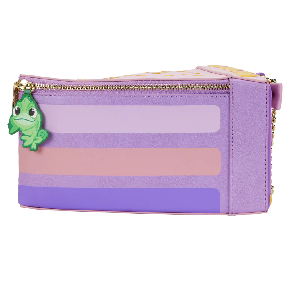Loungefly: Disney Tangled Rapunzel Cosplay Cake Cross Body Bag (ONLINE ORDER ONLY)