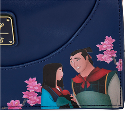 Loungefly: Disney Mulan Castle Cinch Sack Cross Body Bag (ONLINE ORDER ONLY)