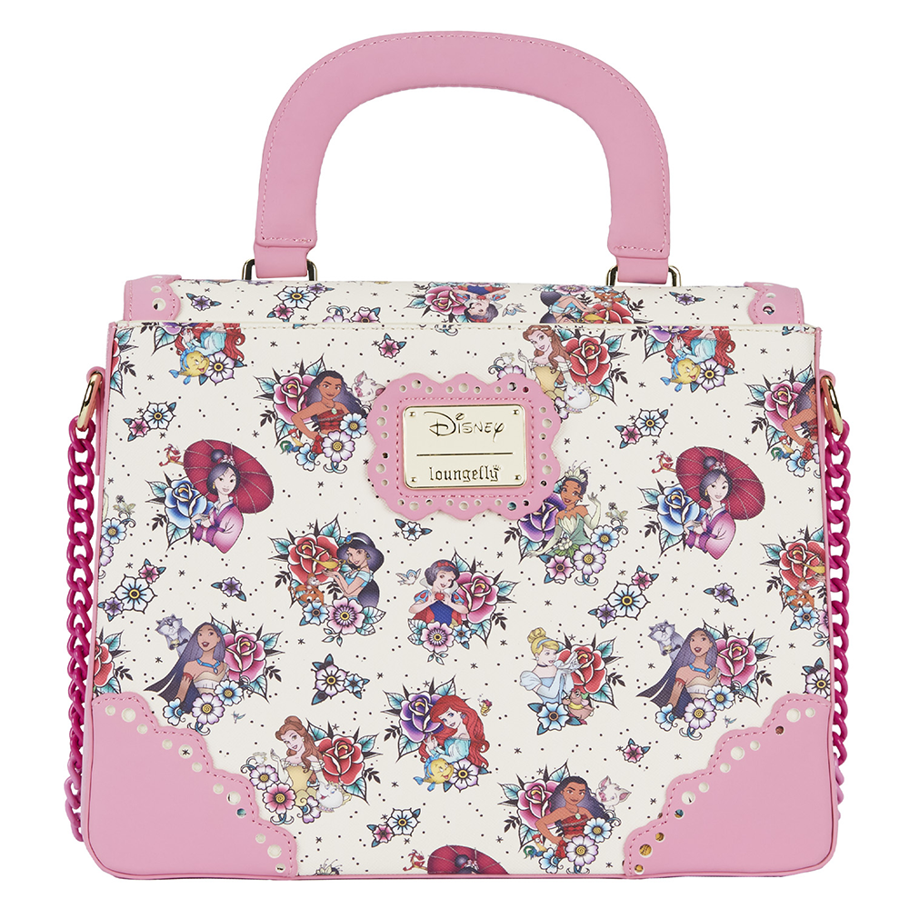 Loungefly: Disney Princess Tattoo Aop Cross Body Bag (ONLINE ORDER ONLY)