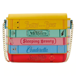 Loungefly: Disney - Princess Books Classics Cross Body Bag (ONLINE ORDER ONLY)