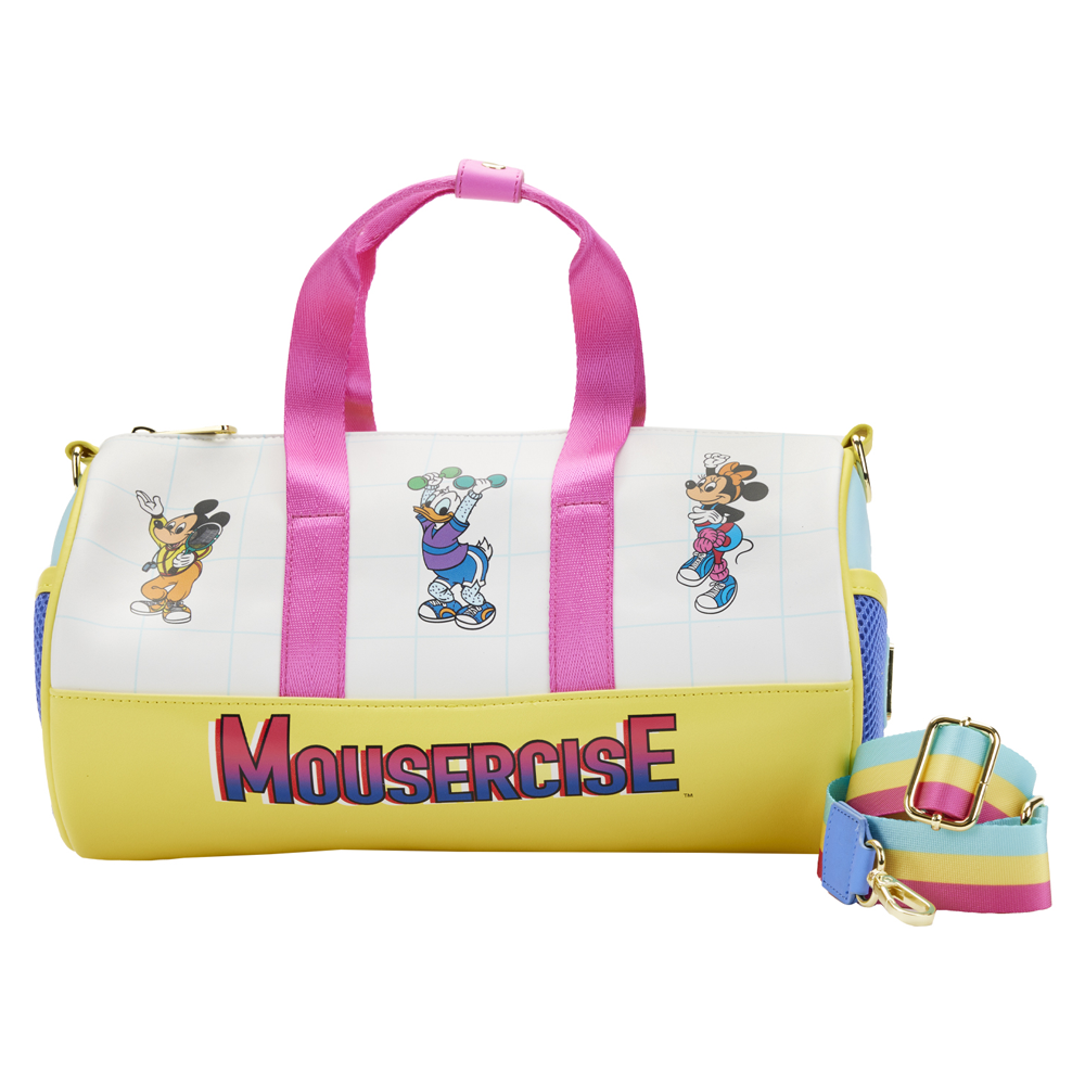 Loungefly: Disney - Mousercise Duffle Bag (ONLINE ORDER ONLY)