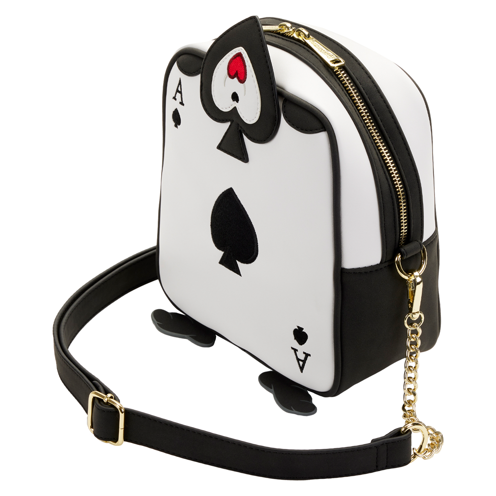 Loungefly: Disney Alice in Wonderland - Ace of Spades Cross Body Bag (ONLINE ORDER ONLY)