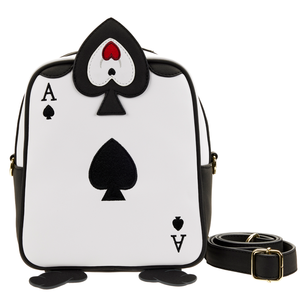 Loungefly: Disney Alice in Wonderland - Ace of Spades Cross Body Bag (ONLINE ORDER ONLY)
