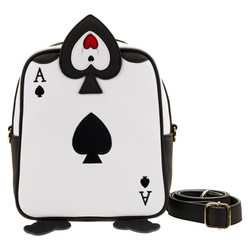 Loungefly: Disney Alice in Wonderland - Ace of Spades Cross Body Bag (ONLINE ORDER ONLY)